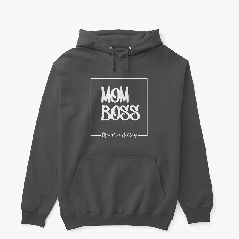 Mom Boss Square Hoodie