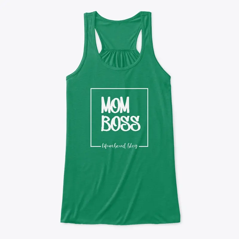 Mom Boss Square Tank