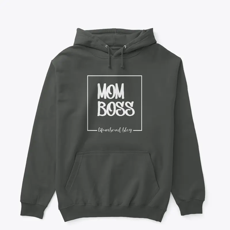 Mom Boss Square Hoodie